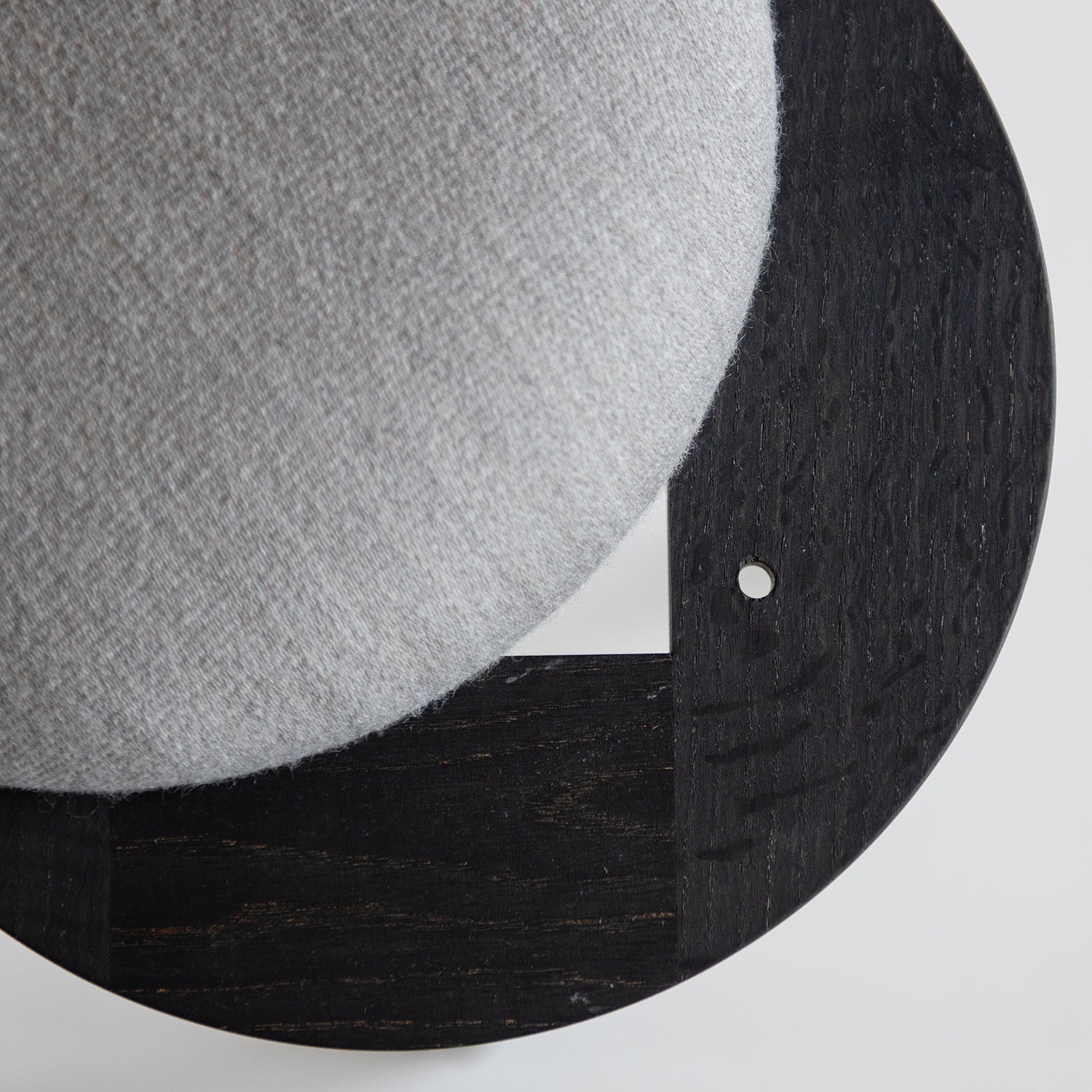 PAS Stool Palette<br>黒染ナラ F3 Pattern
