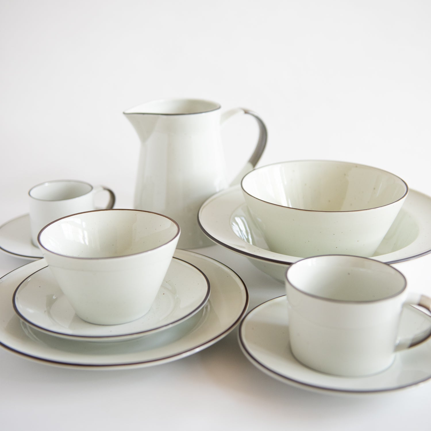 OVANAKER Soup Plate Brown