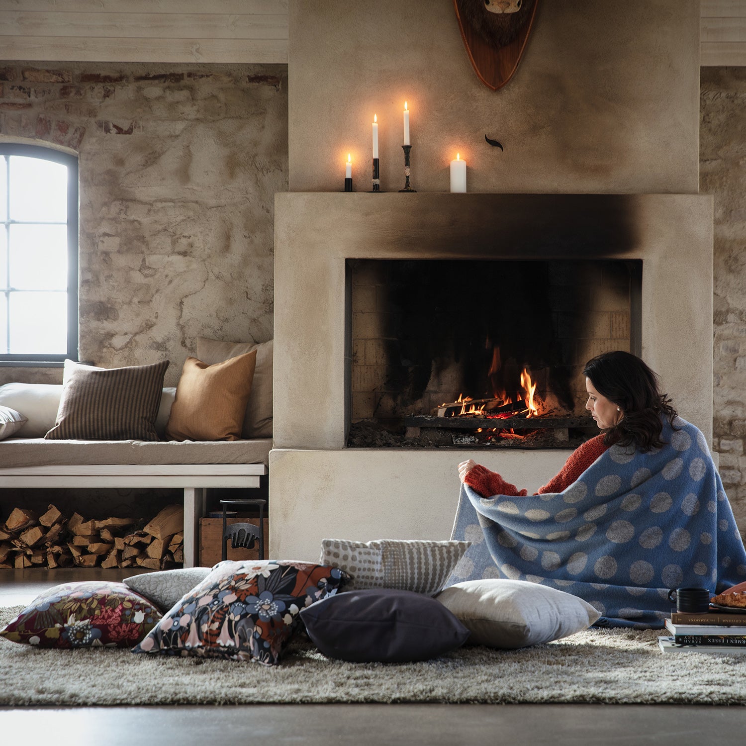 Skogen クッションカバー