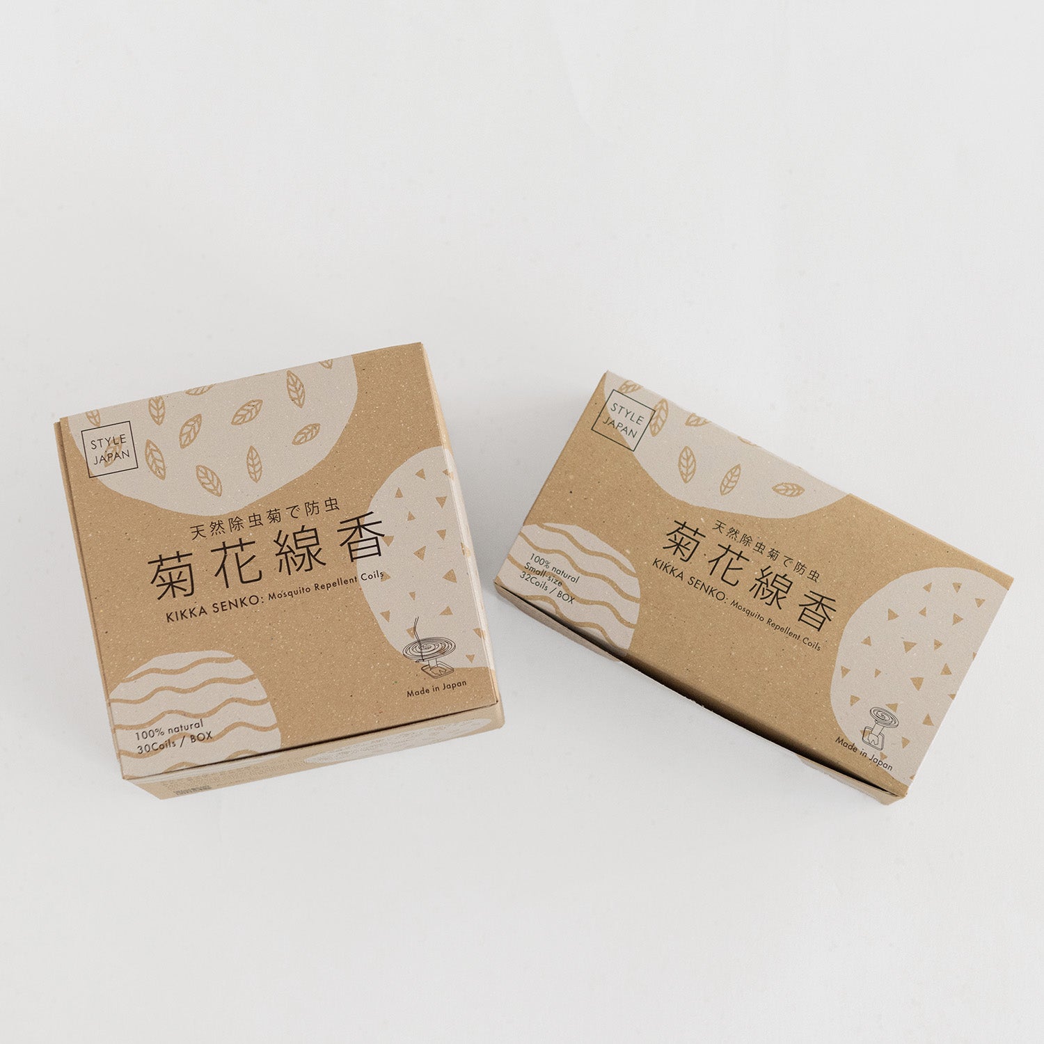 天然除虫菊で防虫<br>菊花線香
