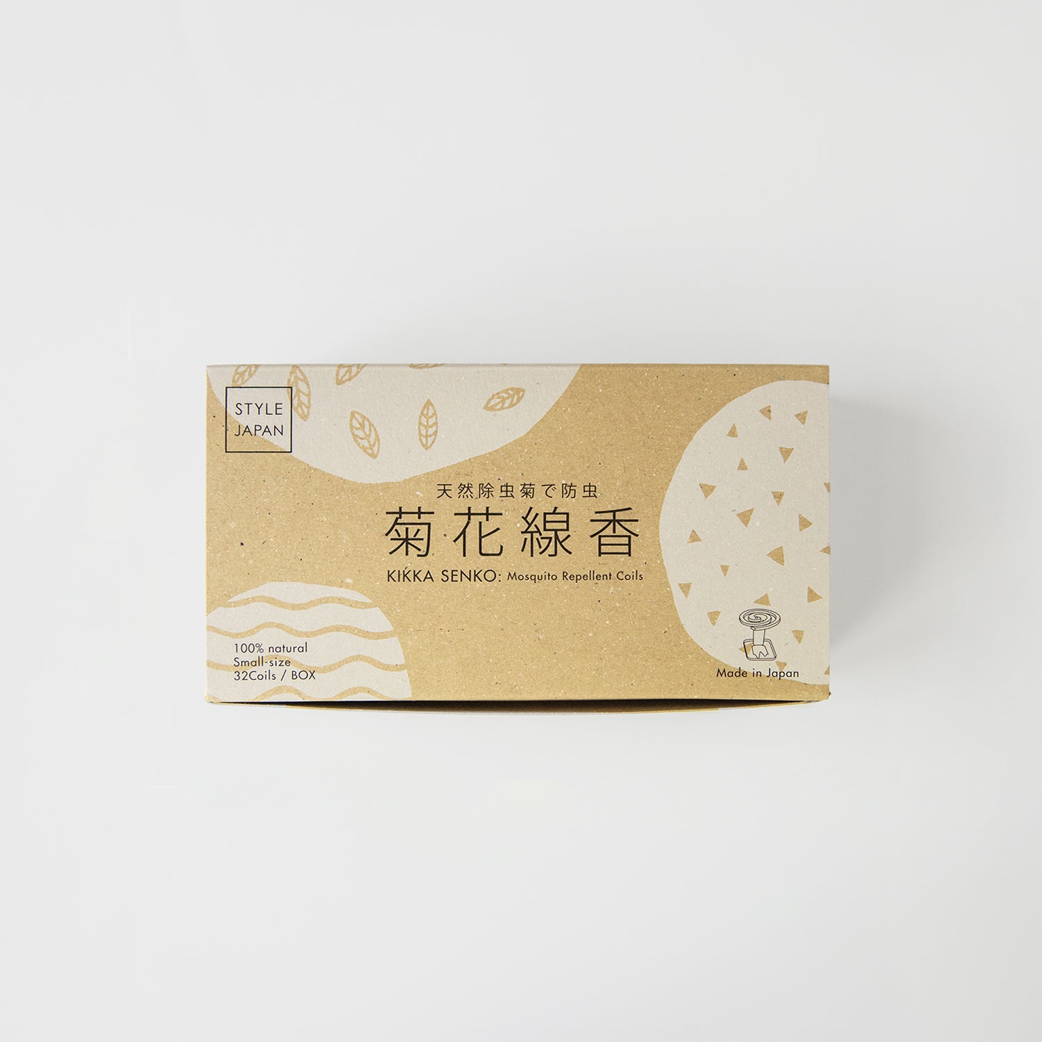 天然除虫菊で防虫<br>菊花線香