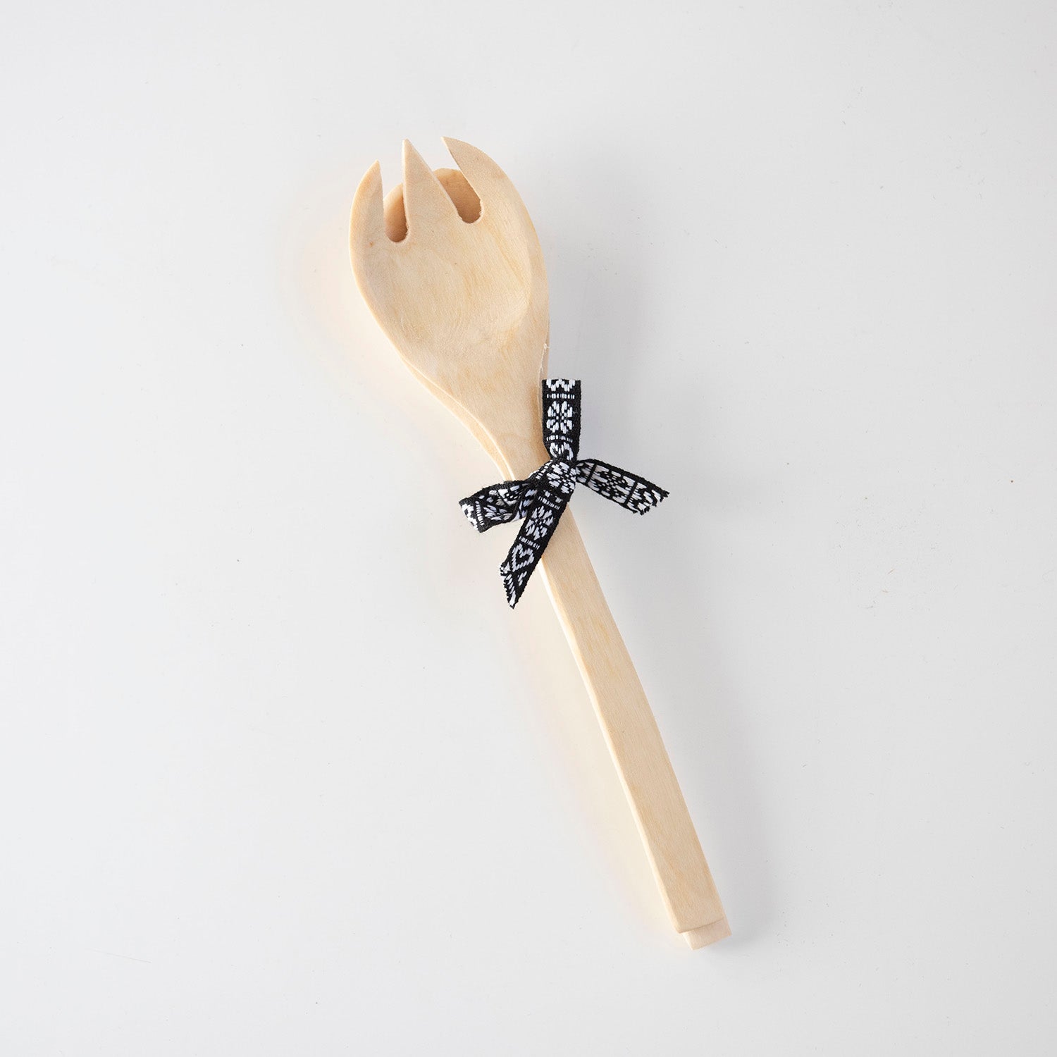 木製サラダサーバーセット24.5cm