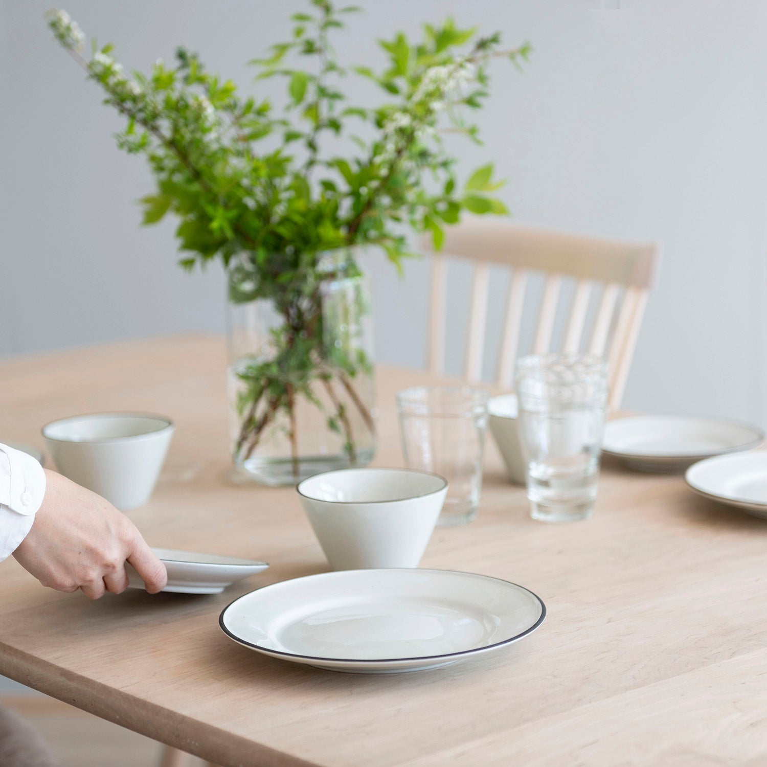 OVANAKER Side Plate Brown