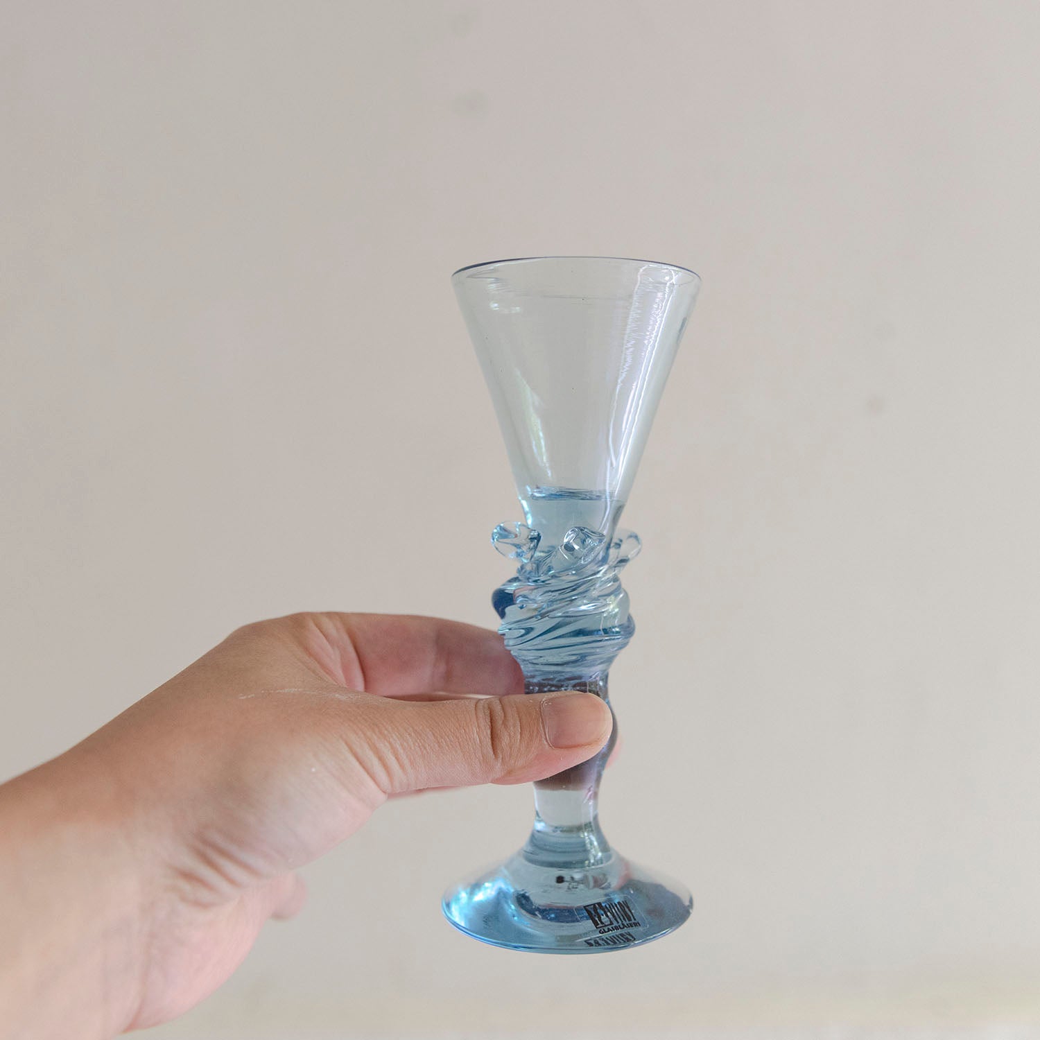 Hand Blow Schnapps Glass