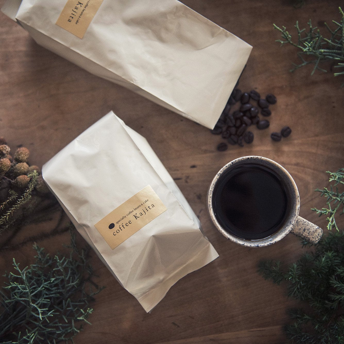 Coffee Kajita<br>コーヒー豆(豆/粉)