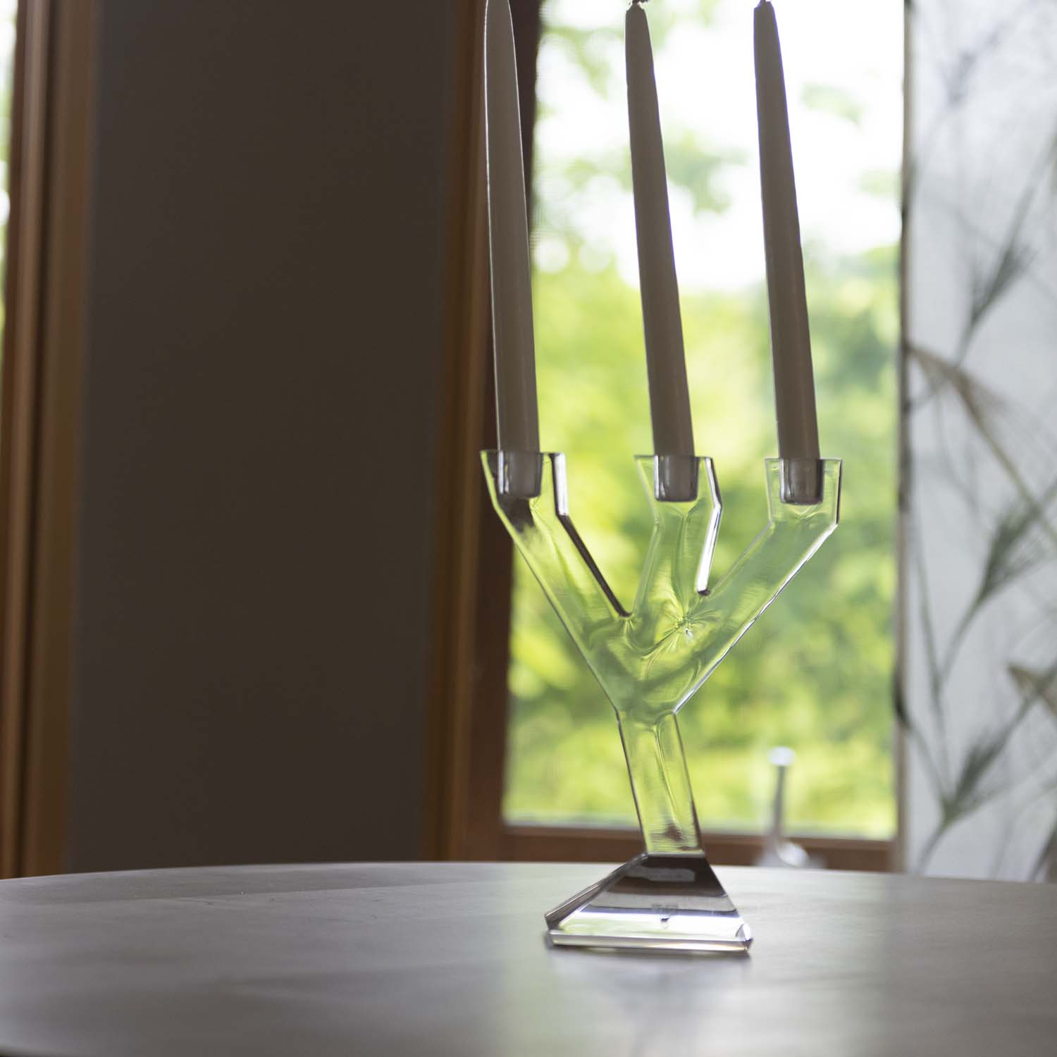 Orrefors Candle Holder