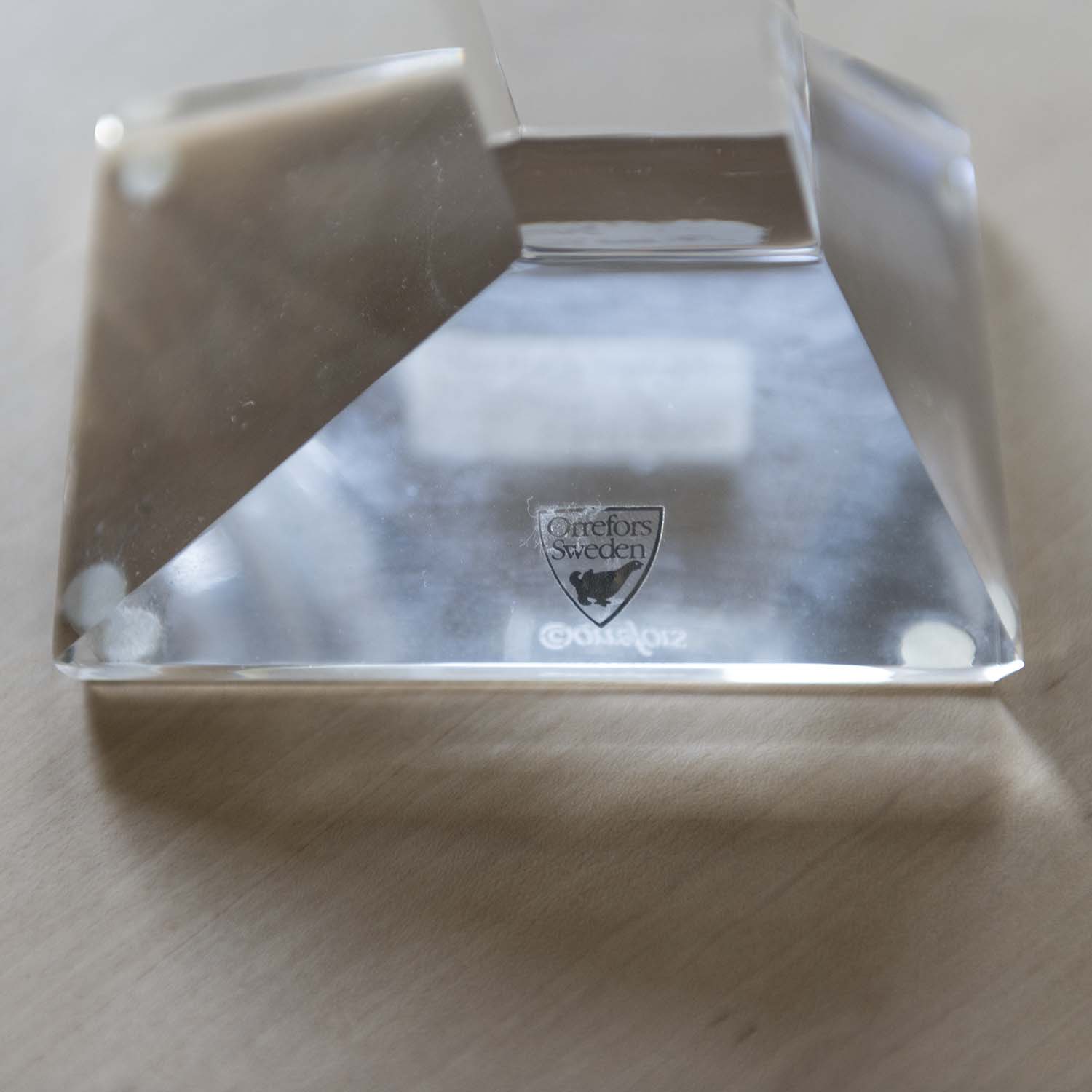 Orrefors Candle Holder