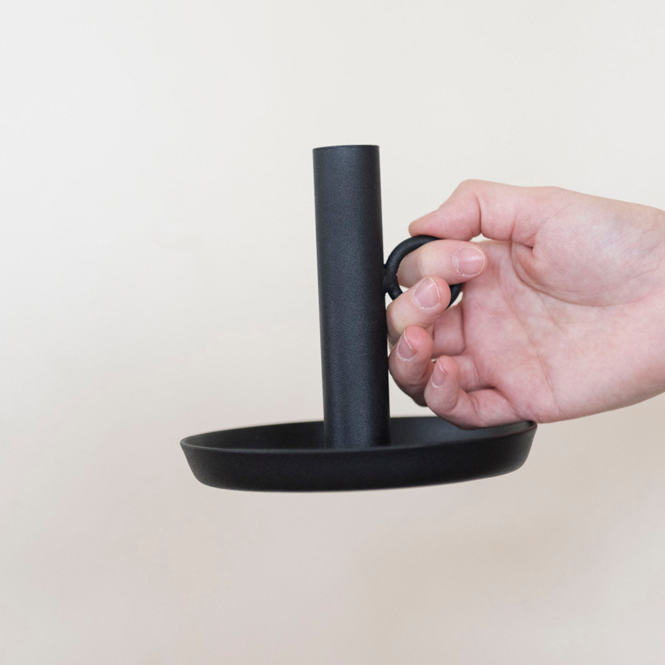 Iron Candle Holder