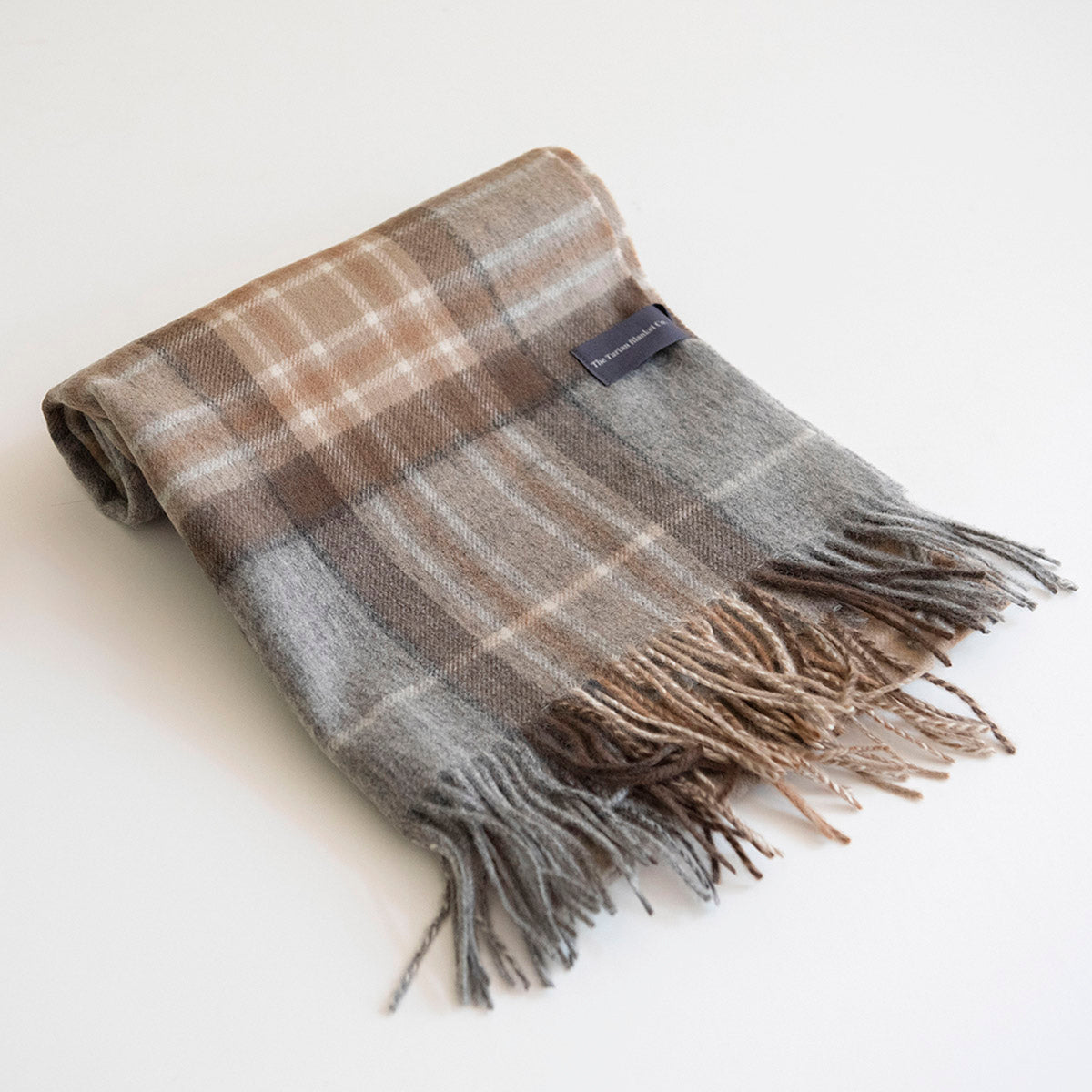 ラムズウール オーバーサイズマフラー<br> Mackellar Tartan