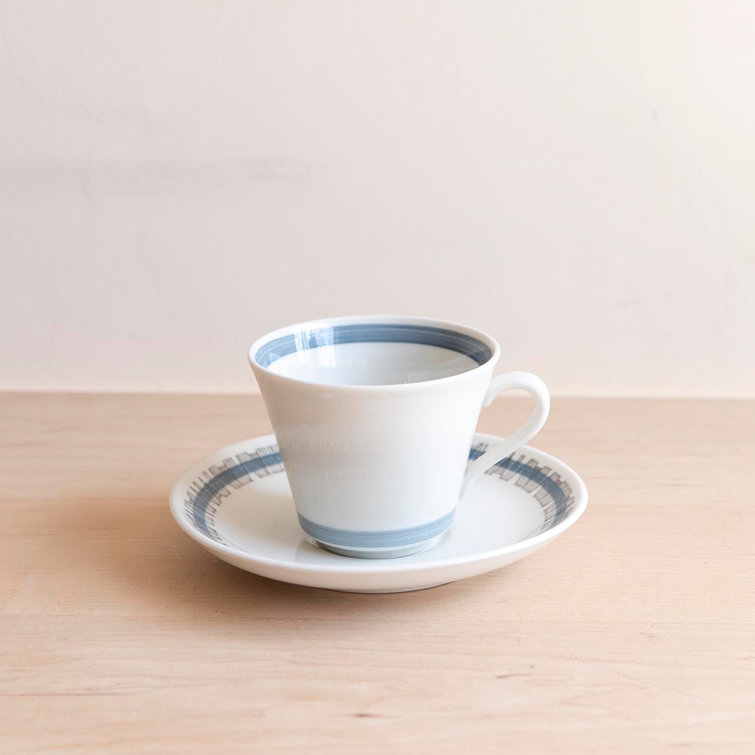 【Vintage】'TROJA' <br>Coffee cup & saucer
