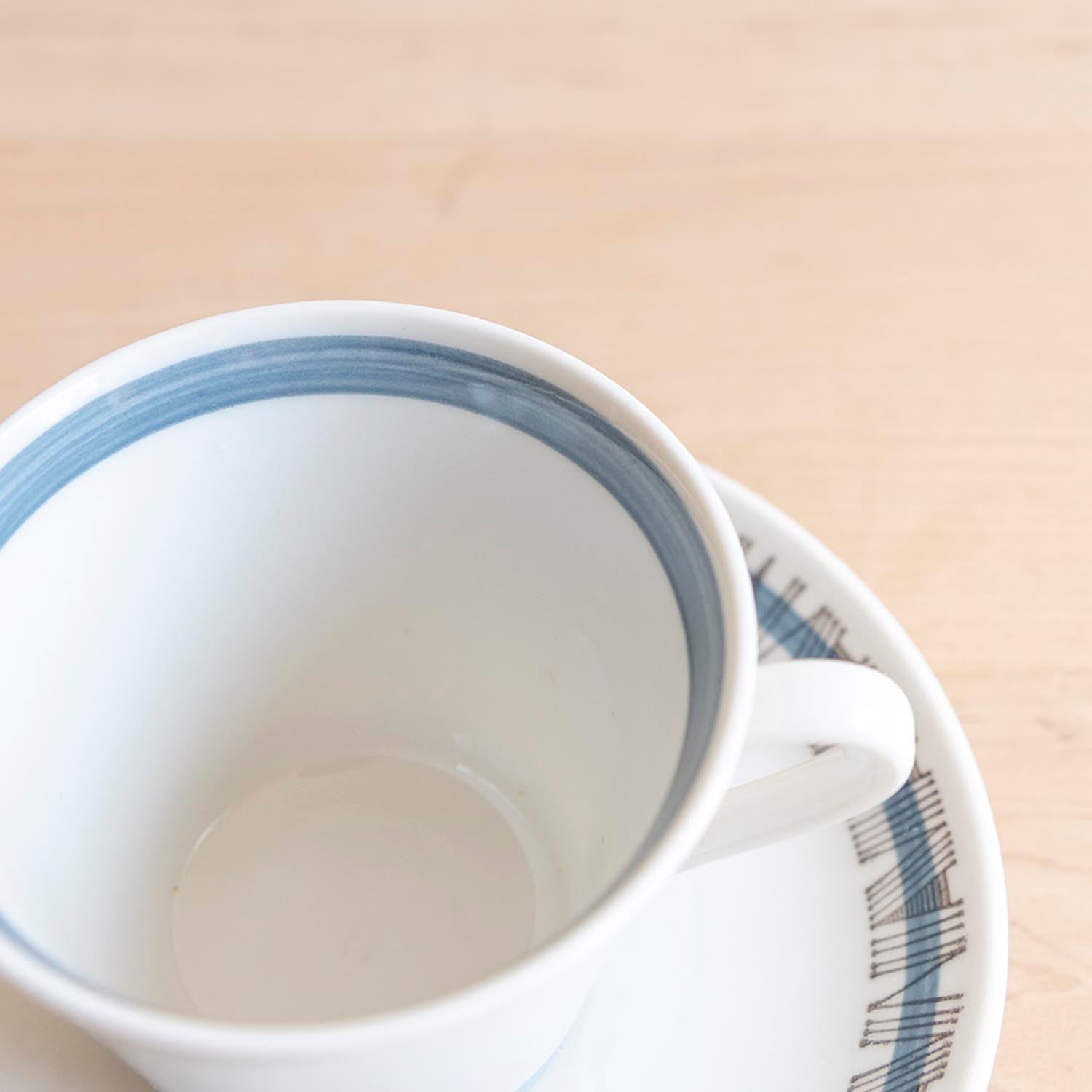 【Vintage】'TROJA' <br>Coffee cup & saucer