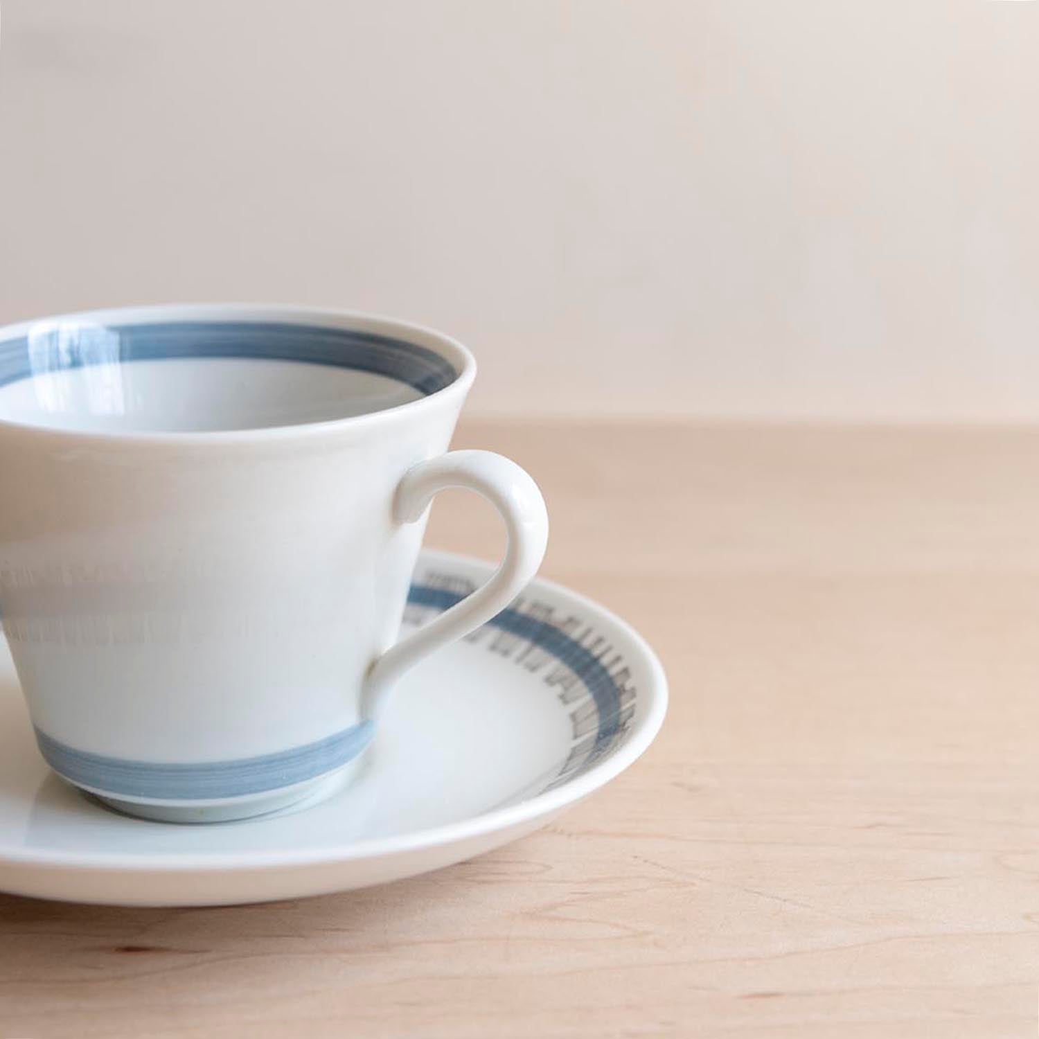 【Vintage】'TROJA' <br>Coffee cup & saucer