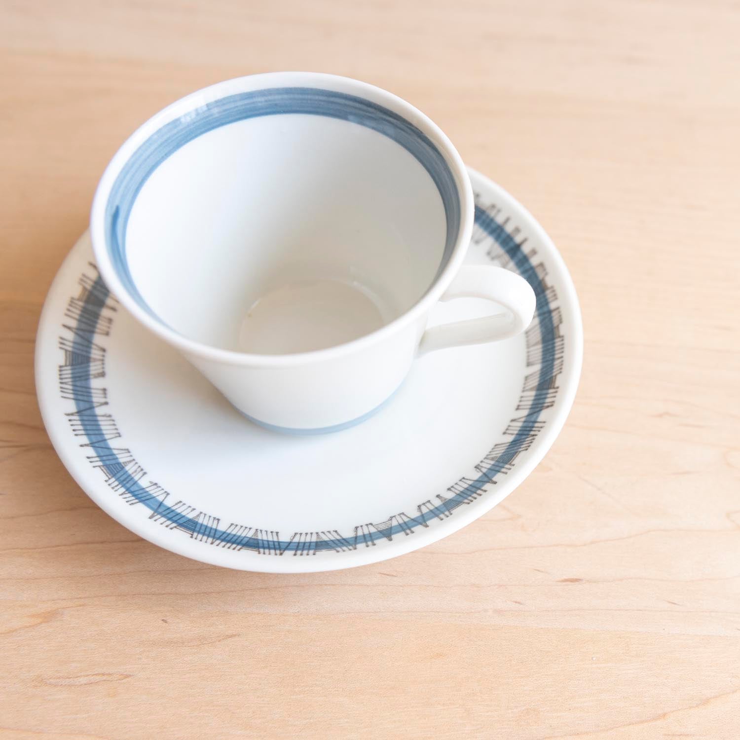 【Vintage】'TROJA' <br>Coffee cup & saucer