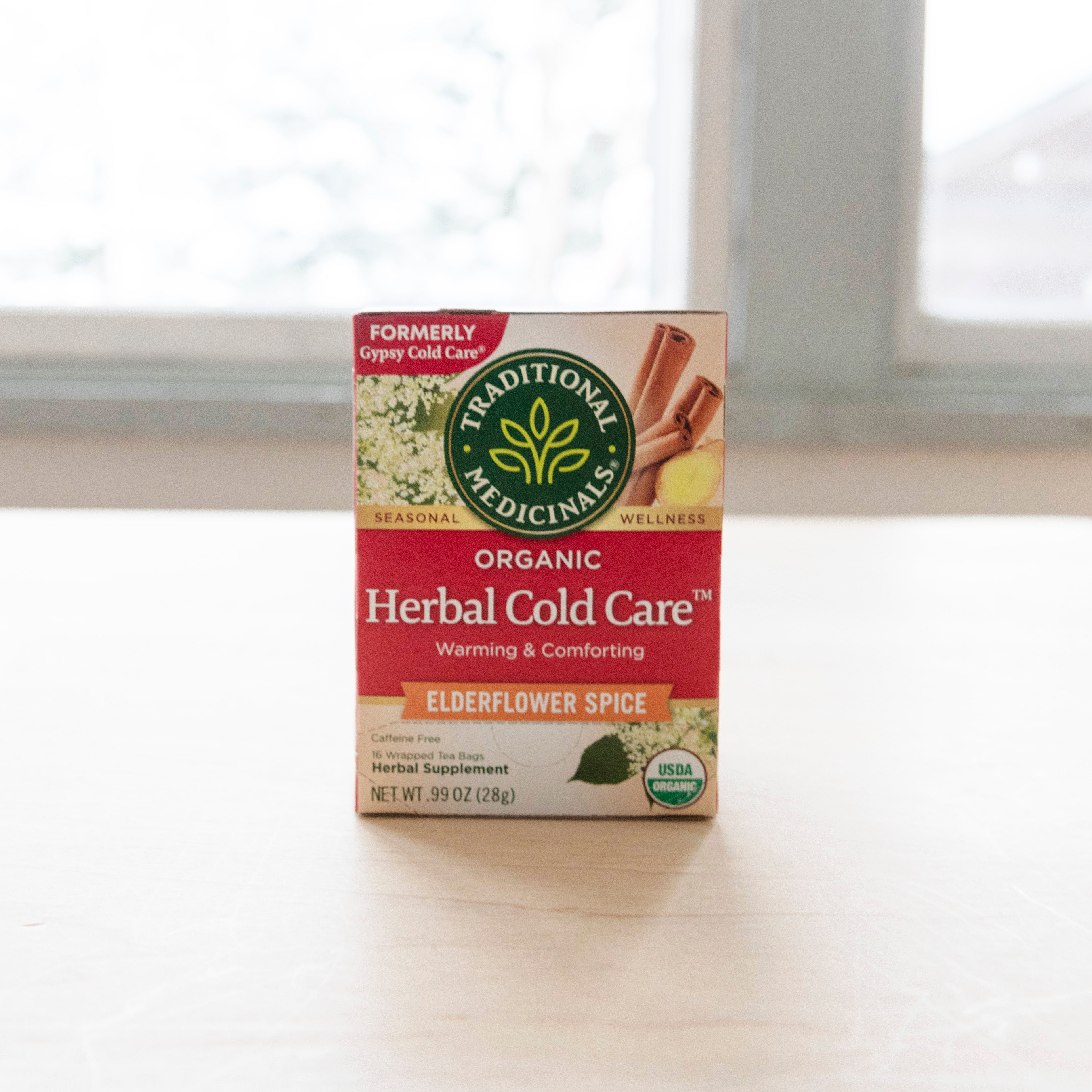 Organic<br>Herbal Cold Care