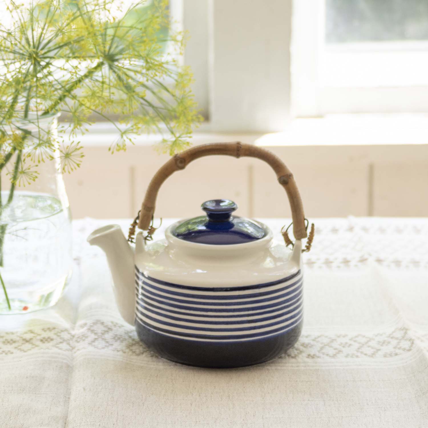【Vintage】Karin Bjorquist 'Kobolt' <br>Tea Pot