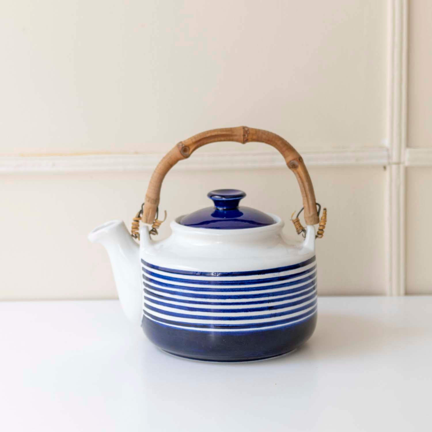 【Vintage】Karin Bjorquist 'Kobolt' <br>Tea Pot