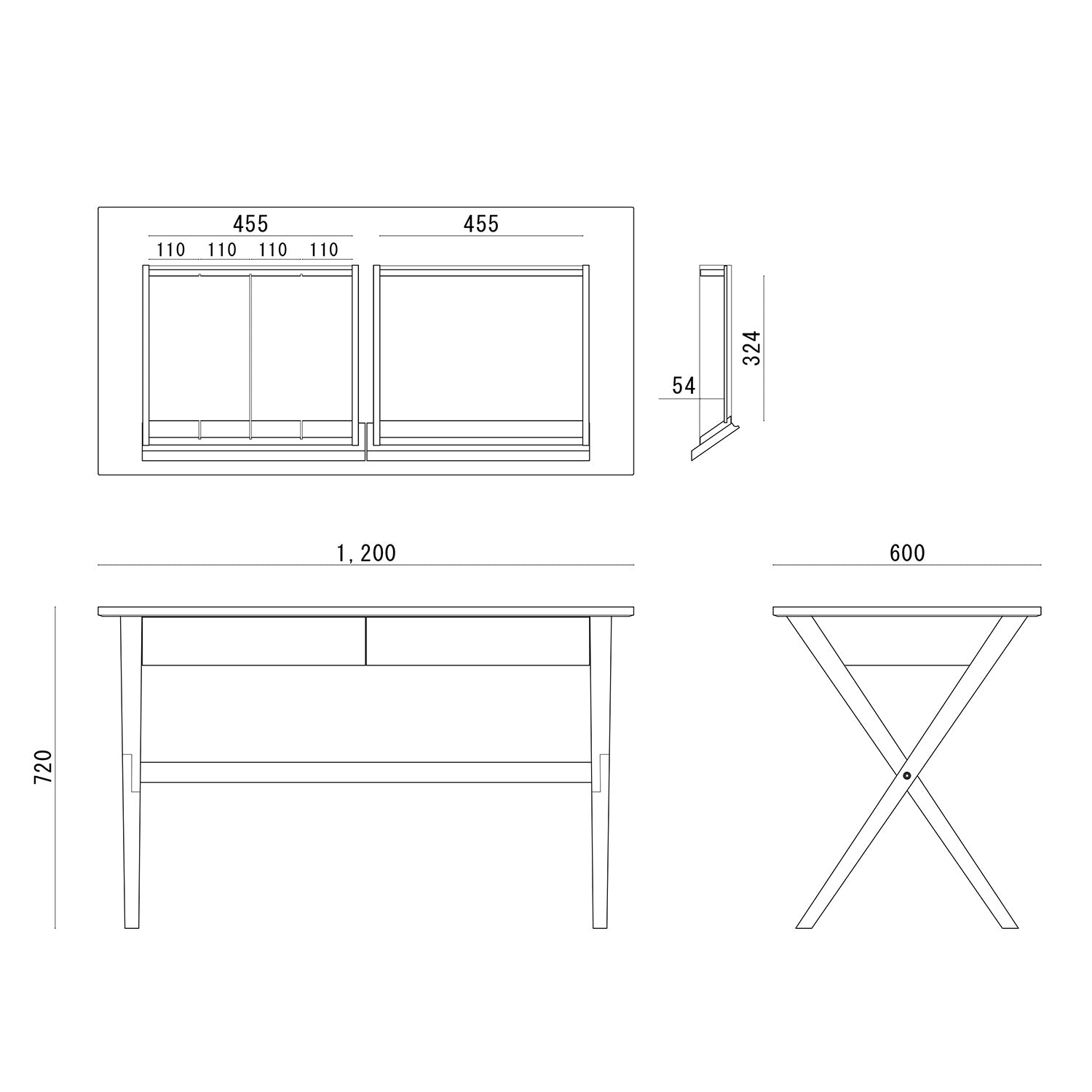 【10%OFF】<br>Desk VIKTOR<br>イタヤカエデ