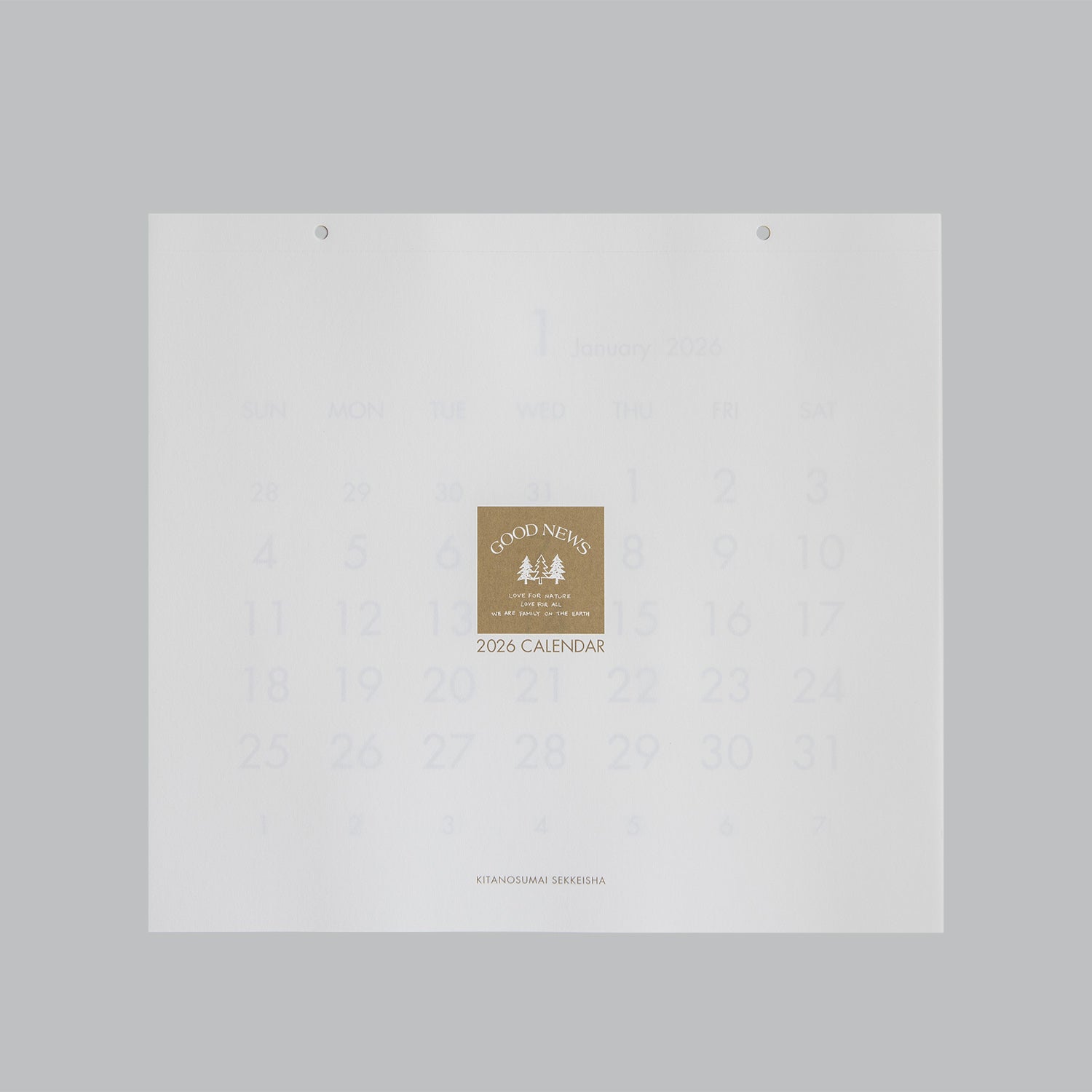 2026 Calendar refill