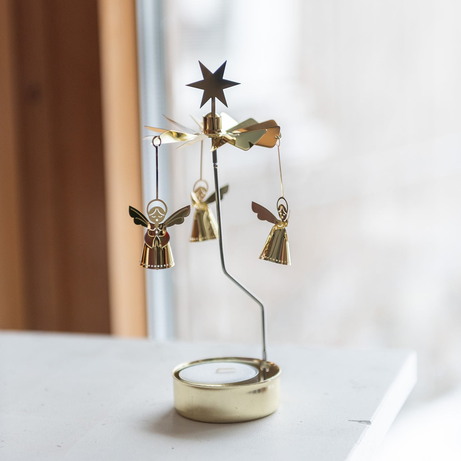 ロータリーキャンドルホルダー シンギングエンジェル