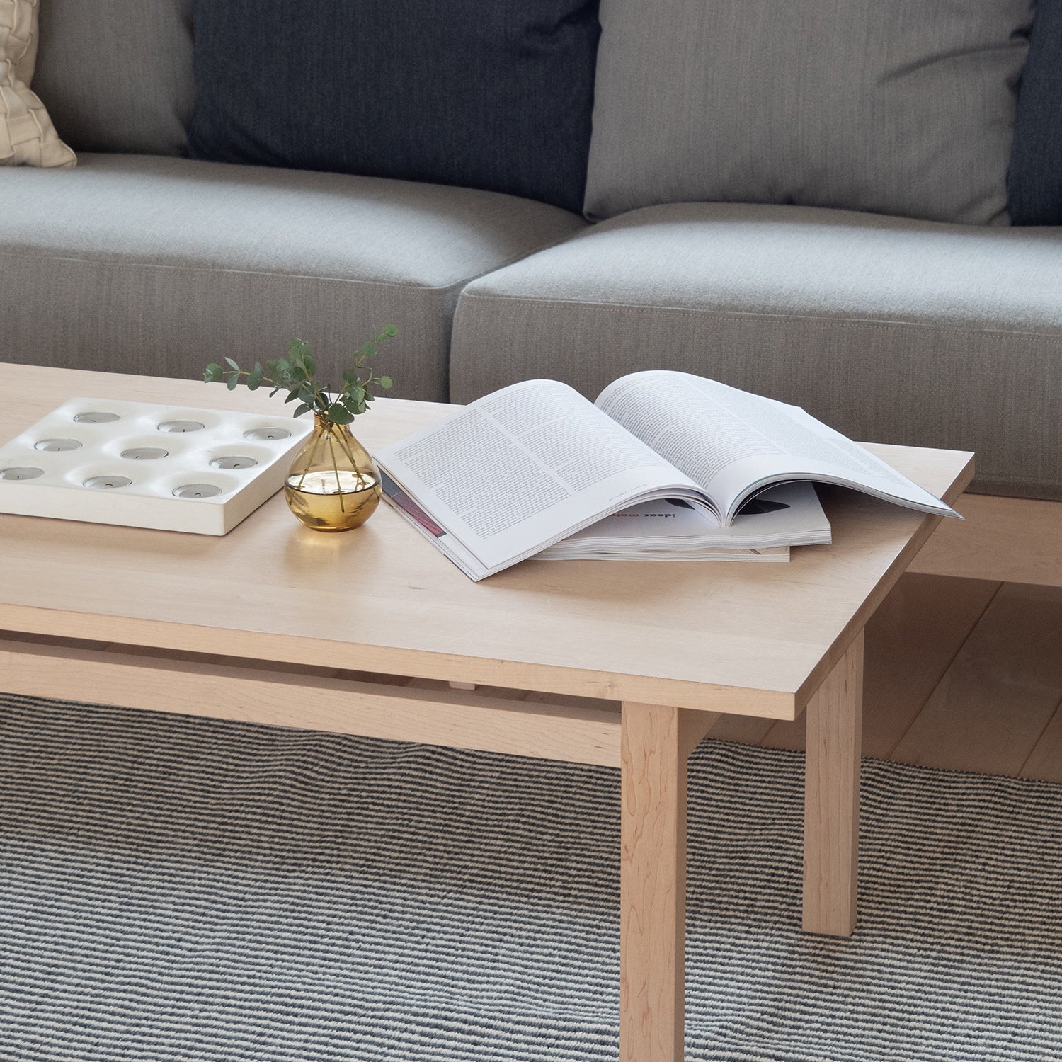 【10%OFF】<br>n'frame Center Table Wood <br>イタヤカエデ