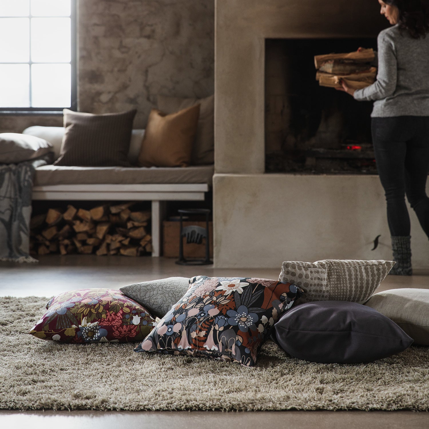 Skogen クッションカバー