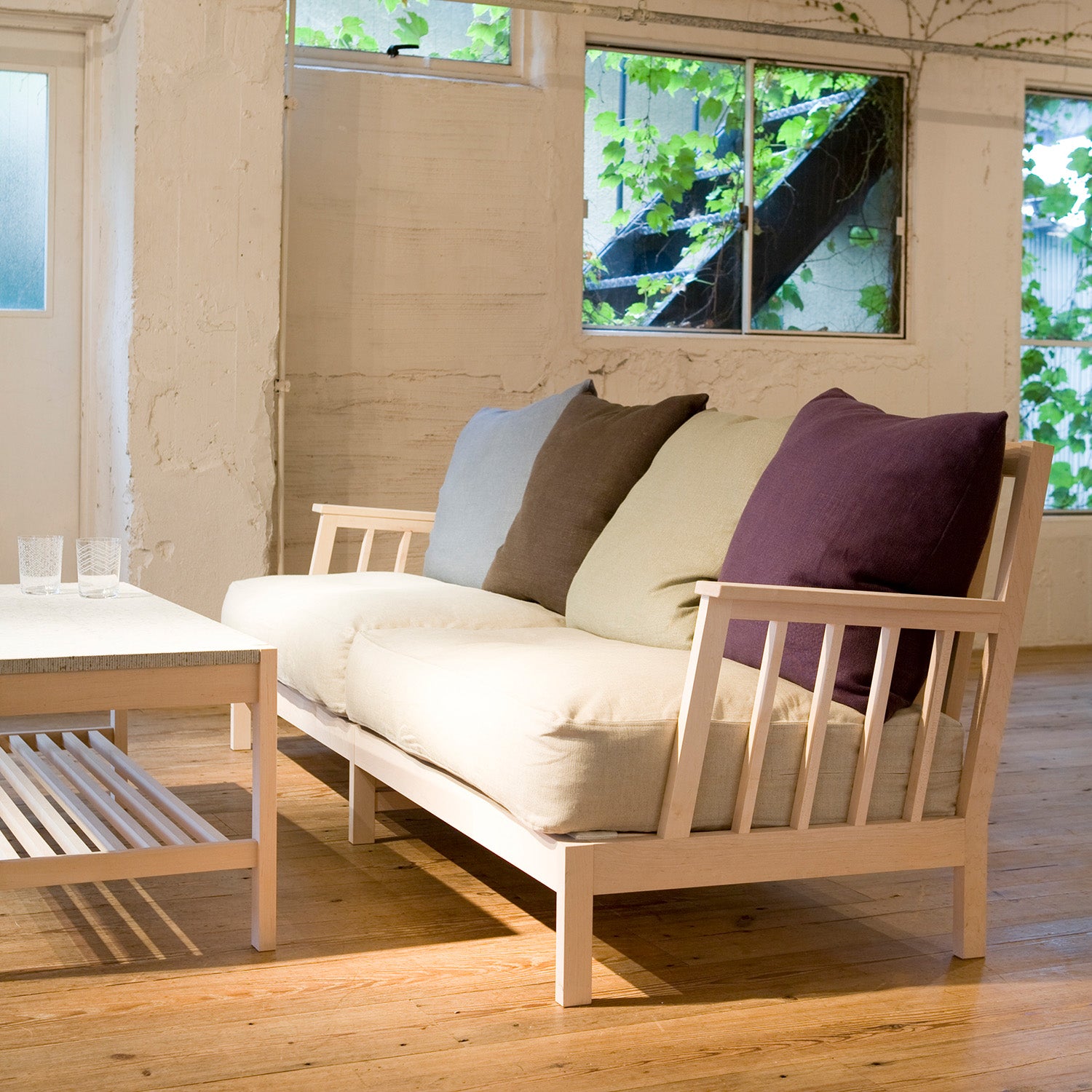 【10%OFF】<br>n'frame Sofa Ⅲ <br>イタヤカエデ
