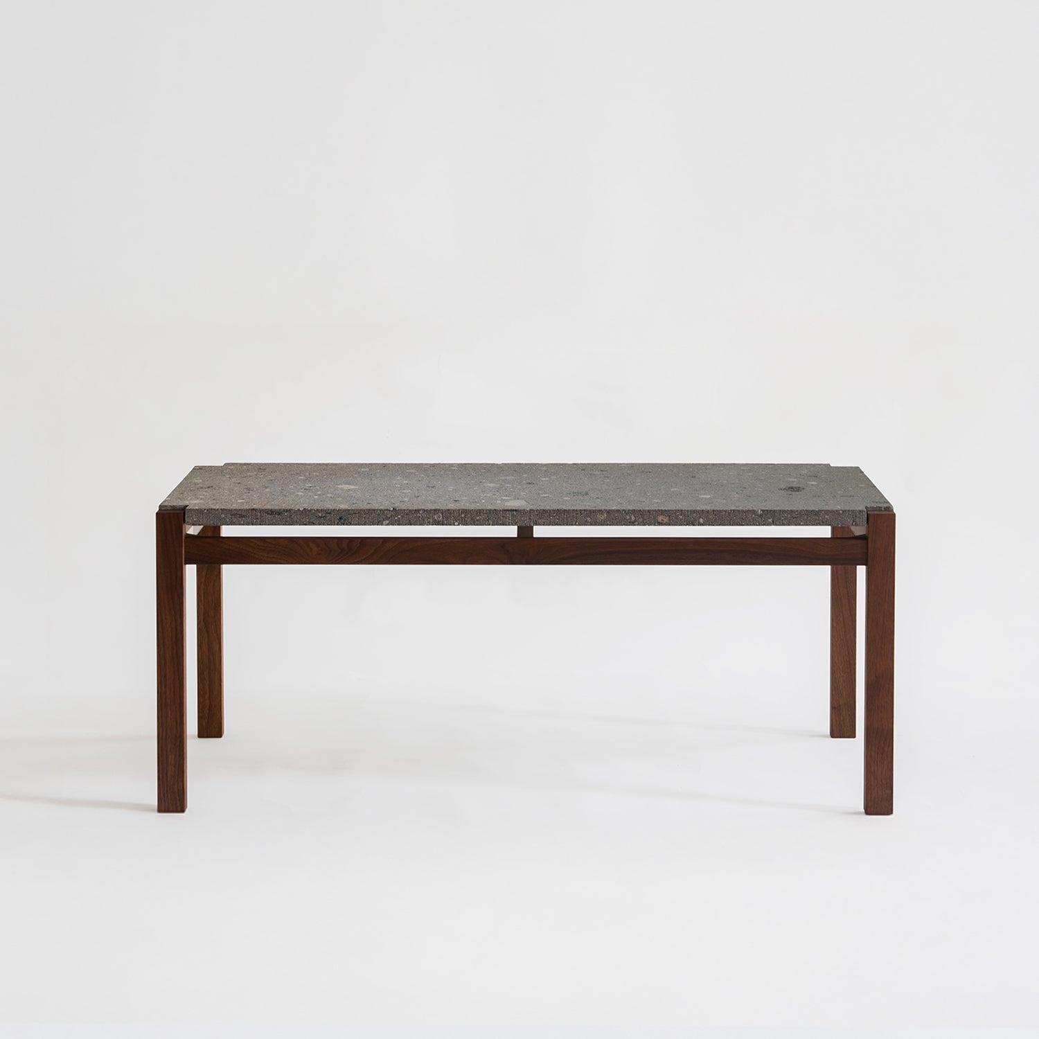 【10%OFF】<br>n'frame Center Table Stone <br>ウォルナット