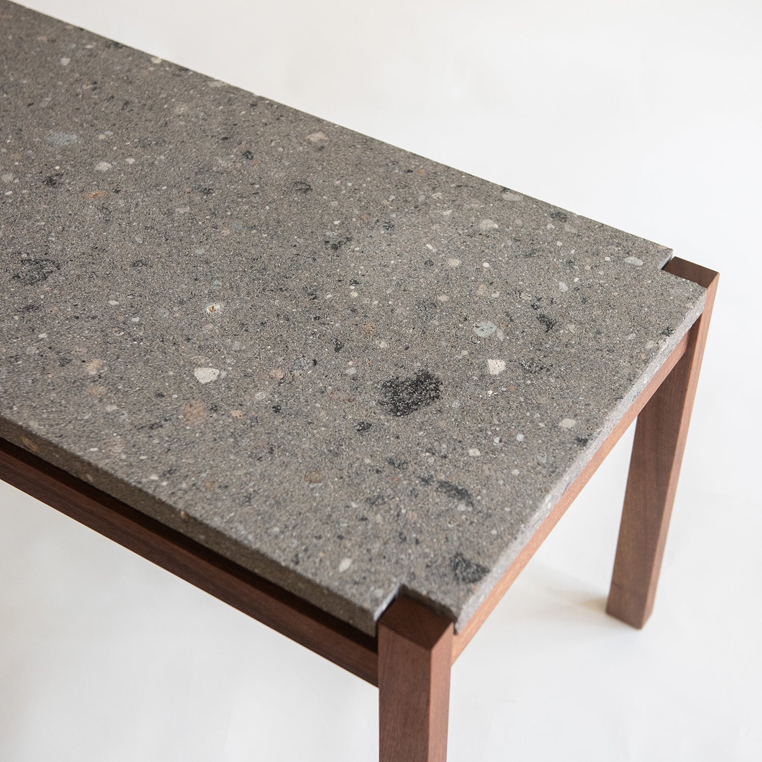 【10%OFF】<br>n'frame Center Table Stone <br>ウォルナット