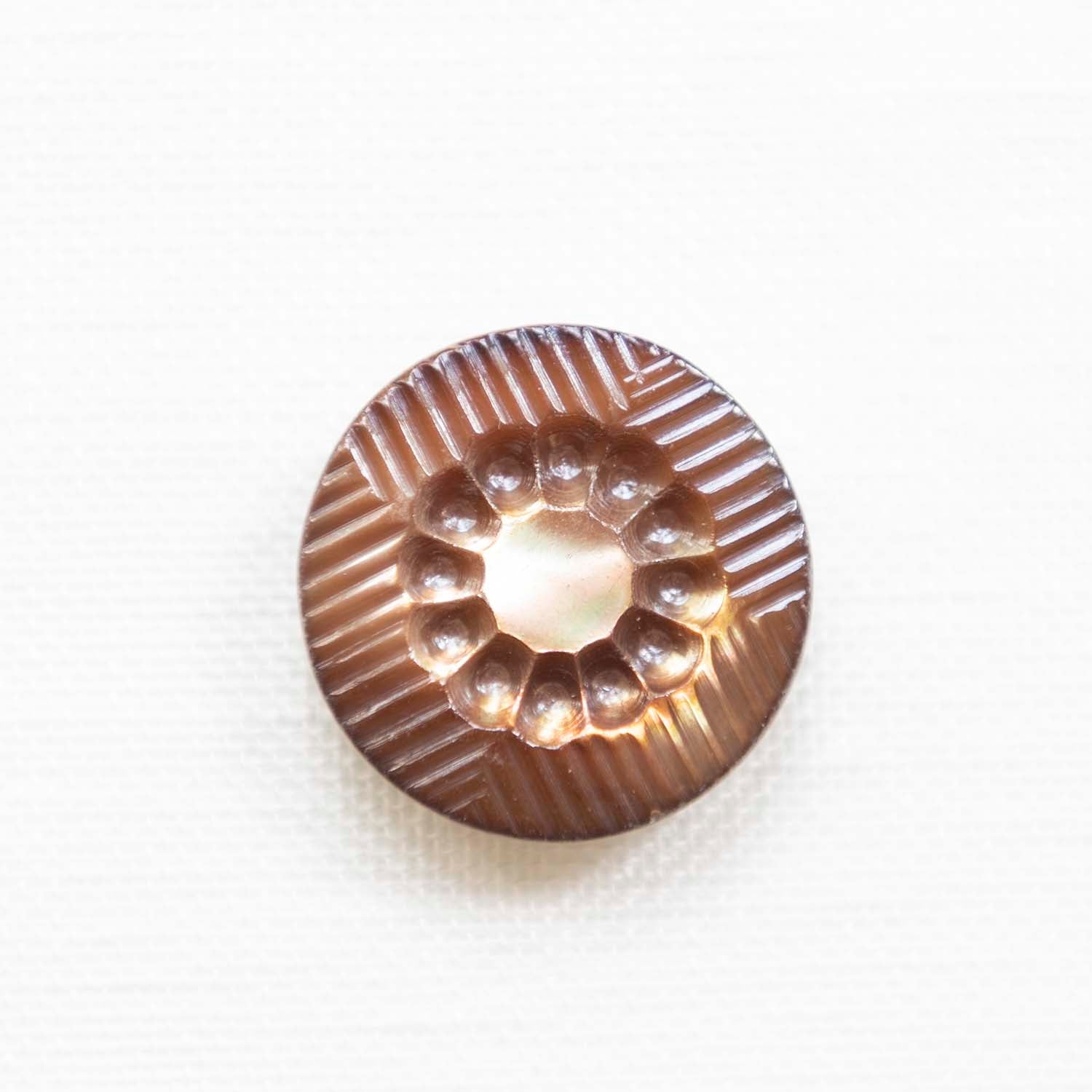 Antique mother of pearl button