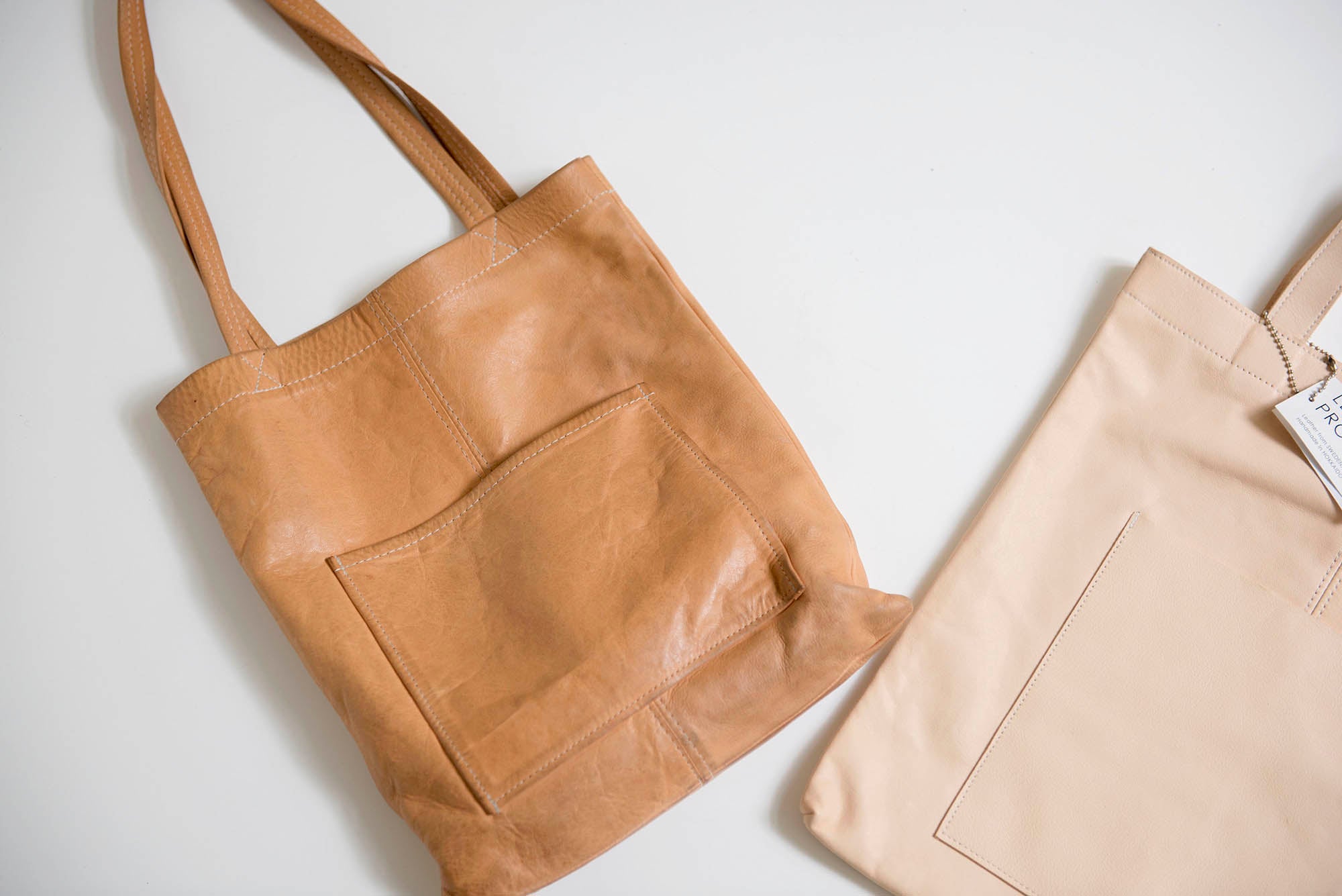 Leather bag shoulder