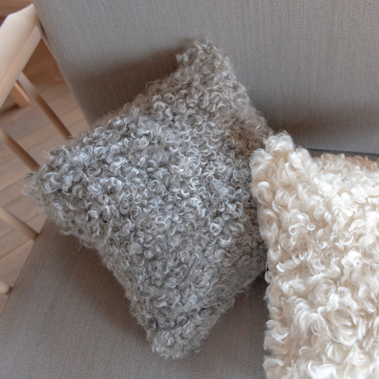 Gotland Sheep Cushion ホワイト